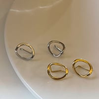 curve circle piercing　MA1277
