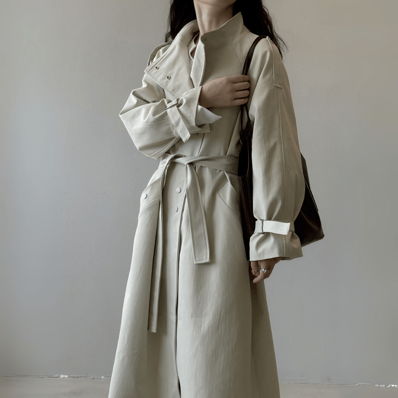 belted medium trench MA1597 | MaiA