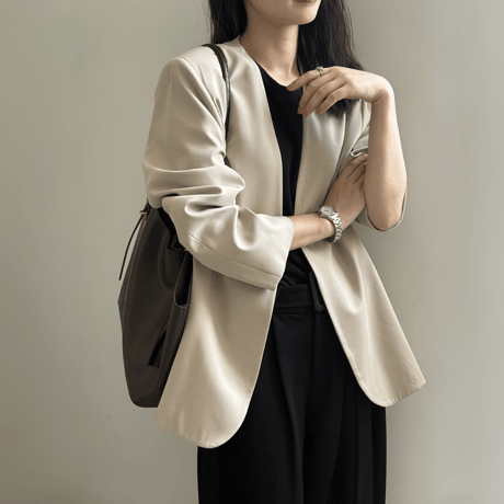sleek minimal jacket　MA1600