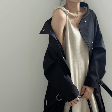 belted medium trench　MA1597