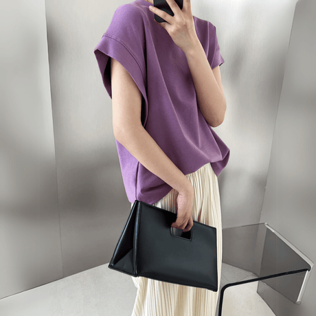 relaxed armhole french sleeve t-shirt　MA1538