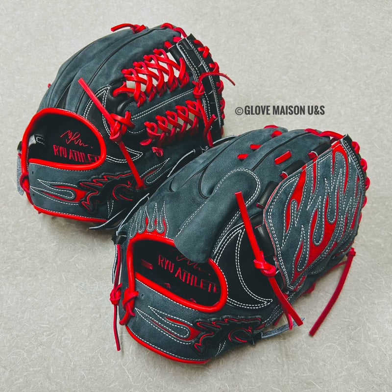 ryu RYU 野球グローブ　9周年限定モデル 別注GLOVE STUDIO RYU 9周年グラブ（R8/ex） | GLOVE MAISON