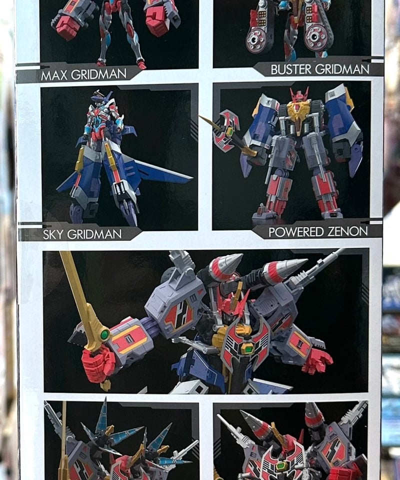 【未開封有】THE合体シリーズ　グリッドマン　３体セット！ THE合体ローグカイゼルグリッドマンセット