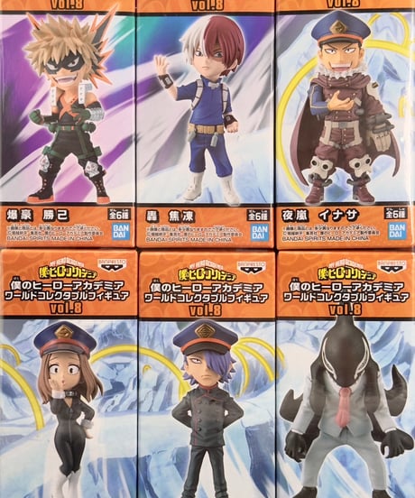 僕のヒーローアカデミア ワールドコレクタブルフィギュア vol.4 全6種