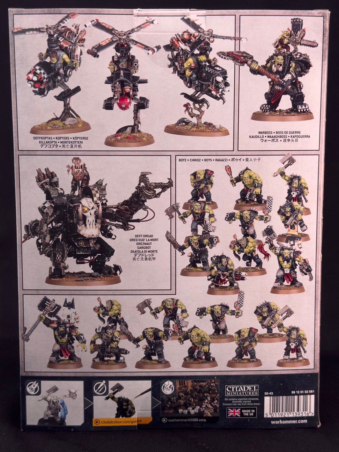 WH40K】ウォーハンマー 40,000 オルク:コンバットパトロール