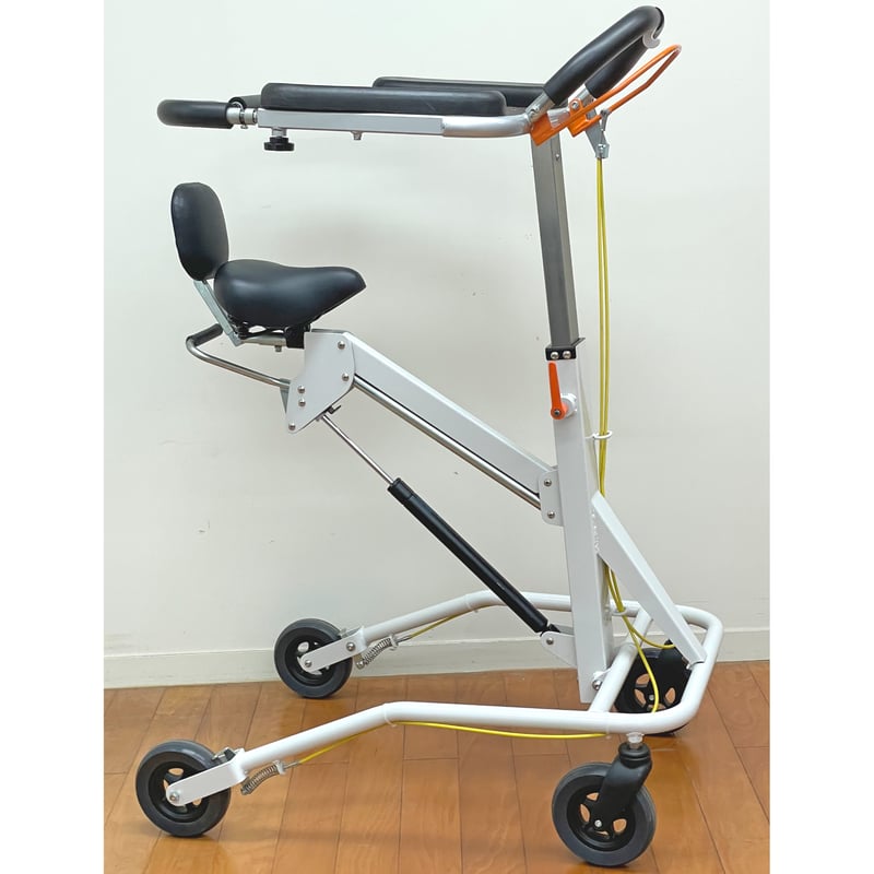 歩行器 レザー製クッション付き サドル付歩行器 KW230 | キシ・エンジニアリング