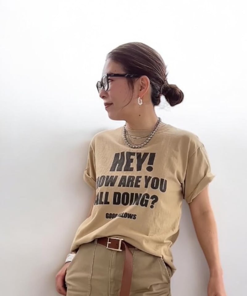 HEY! ロゴTシャツ サンド 『yoshi EDITION 』 | GOOD FELLOWS