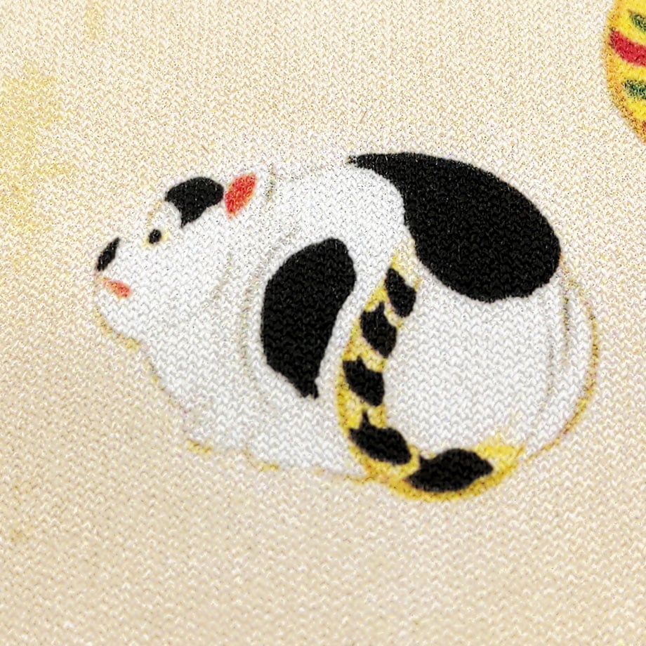 川崎巨泉 猫いろいろ 10cm×15cm マイクロファイバークロス メガネ拭き