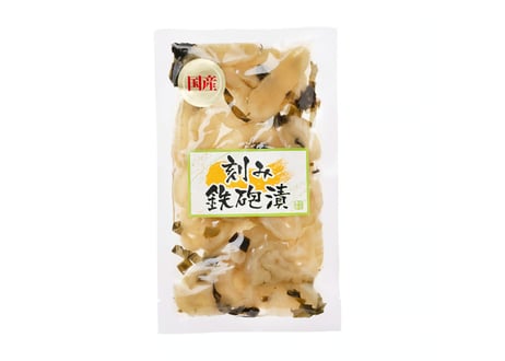 国産 刻み鉄砲漬(白醤油)