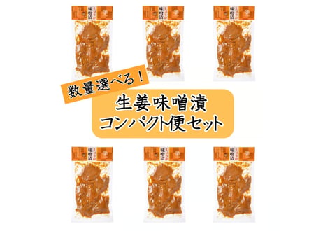 【宅急便コンパクト】生姜味噌漬