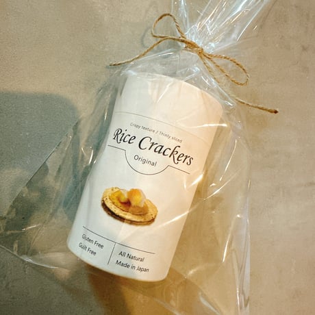 グルテンフリークラッカー　Rice Crackers