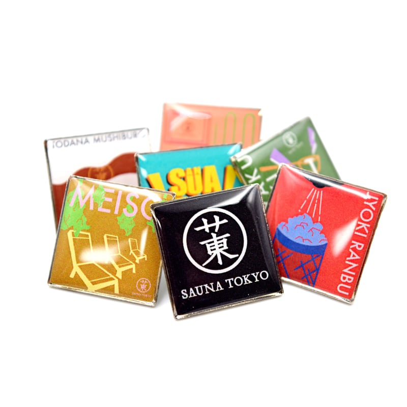 オリジナルピンズ | サウナ東京 ONLINE STORE