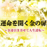 最高峰の開運鑑定【運命を開く金の扉】 金運引き寄せで人生逆転