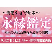 【愛を引き寄せ永縁を結ぶ】 『永縁鑑定』 未来のあなたを救う最善の選択