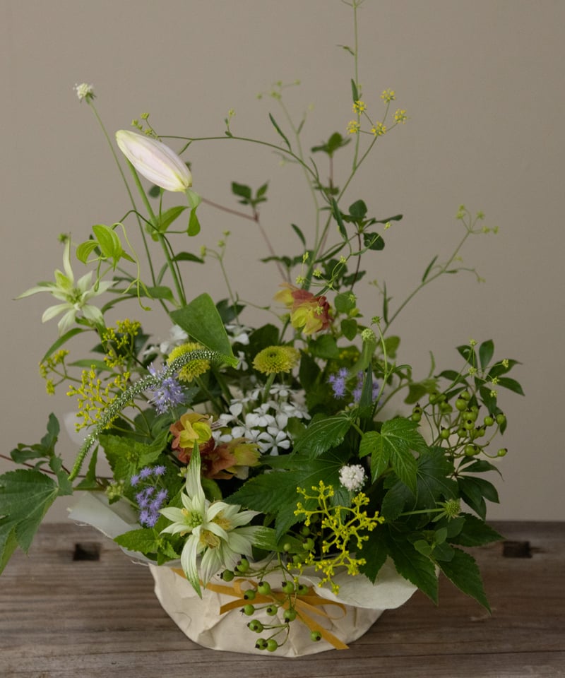 季節のアレンジメントM | 野道