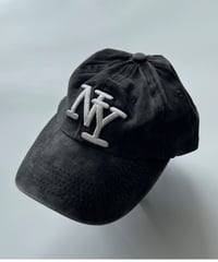 "NEW YORK" Fade Black Cap