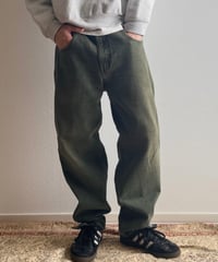 90s GUESS Green Fade Cotton Pants