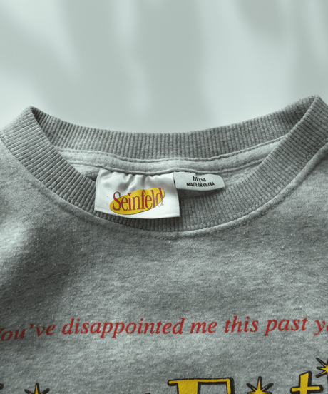 00s Seinfeld  Comedy shows print sweat