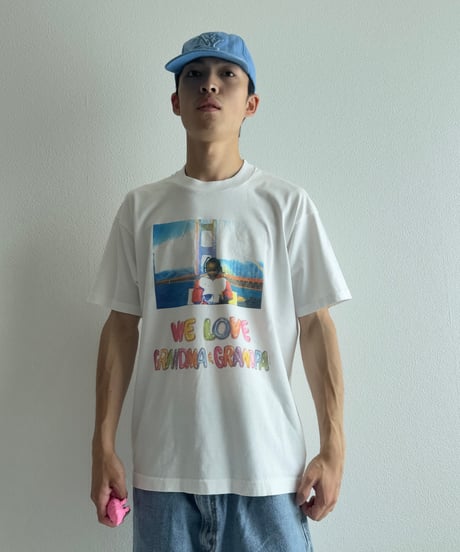 90s "We Love Grandma & Grandpa" Photo T-shirts