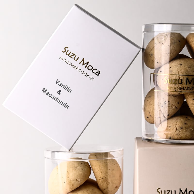 ミャンマークッキー Nan Ka Htaing バニラ＆マカダミア | Suzu Moca M