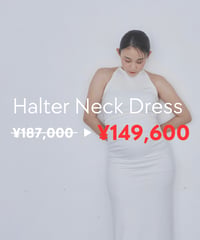 【ホルターネックドレス・20％OFF】