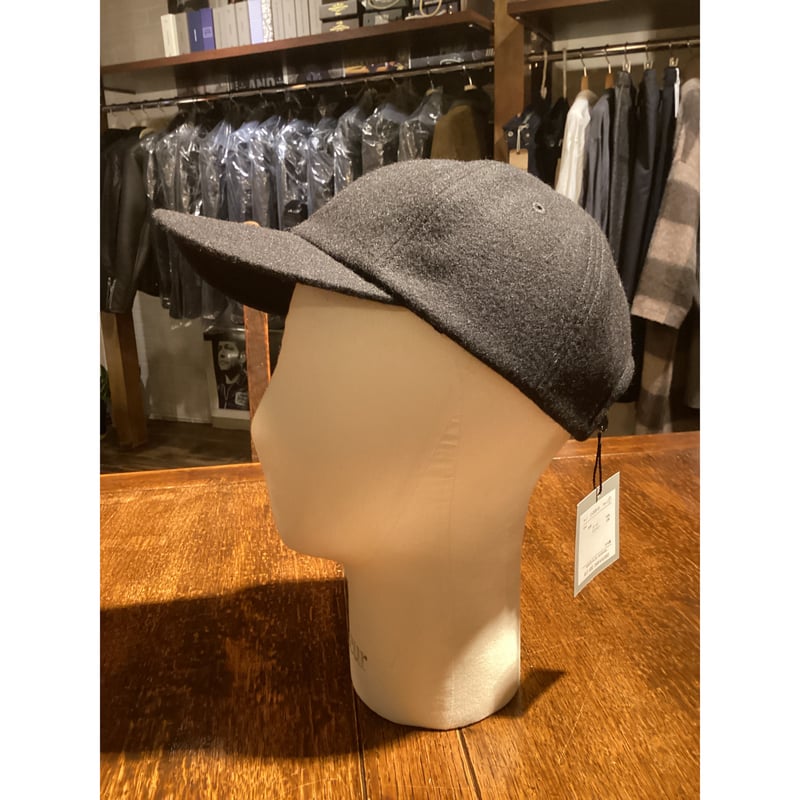 帽子 KIJIMA TAKAYUKI 6P CAP HAT MAKER KIJIMA TAKAYUKI /MELTON 6PANEL CAP |