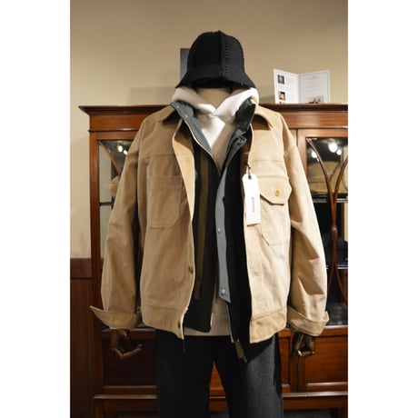 gorouta/CORDUROY RAIL LOADER BLOUSON
