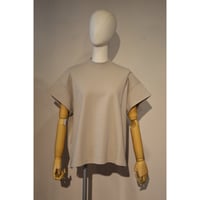 comm.arch.womens/ Air Spinned Cotton Mock S/S Tee/ Chino