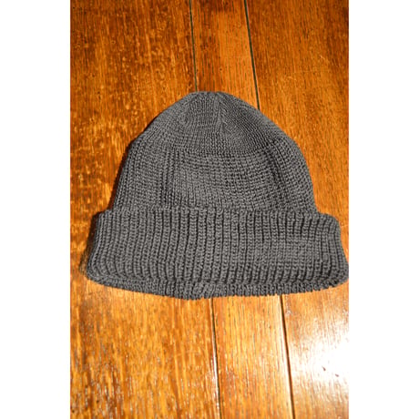 HAT MAKER KIJIMA TAKAYUKI /コットンアクリルワッチキャップ C.グレー MKNY26100102
