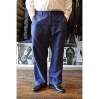 Sanca/サンカ MOLESKIN TROUSERS WIDE FIT フレンチブルー