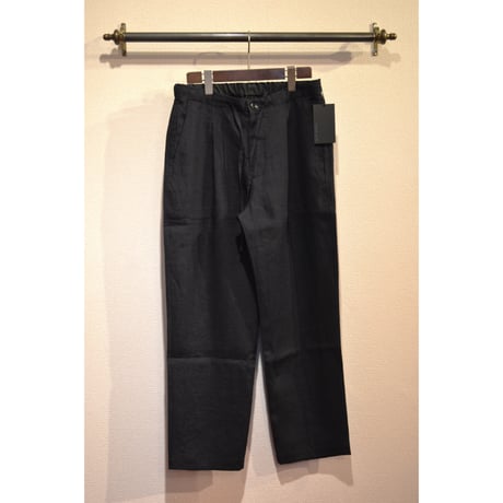 comm.arch./ Linen Easy Trousers/ Blue Hole