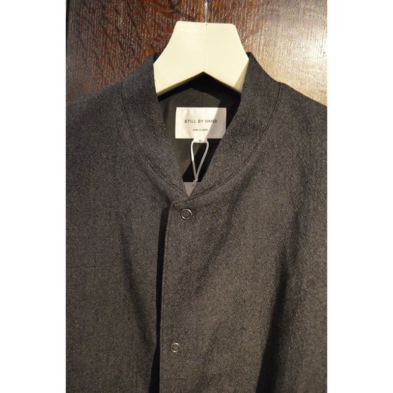 STILL BY HAND/キュプラコットンライトブルゾン BL05243 | efgstore