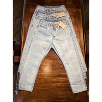 Sanca/サンカ 14oz DENIM ５P TAPERED FIT ICE WASH