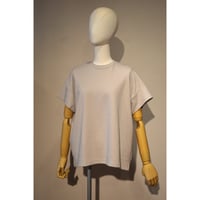 comm.arch.womens/ Organic Double Faced S/S Tee/ Faded Clouds