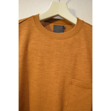 comm.arch./コムアーチ コットンリネンスーパーソフト S/S Tee サンドゴールド