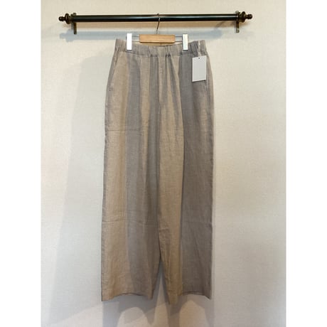 comm.arch.womens/ Li. Co. Chambray Wide Pants/ Mist