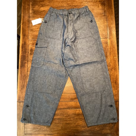 ARAN/CZパンツ８ozムラ糸シャンブレー / インディゴ