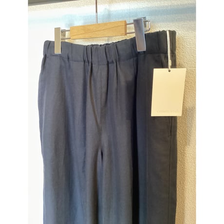 comm.arch.womens/ Li. Co. Summer Herringbone Pants/ Black Herringbone