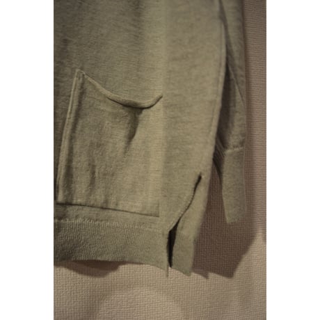 comm.arch.womens/ Linen Silk High Gauge C/D ペールライム