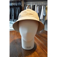 KIJIMA TAKAYUKI 6パネルハット ベージュ サイズ３　美品 KIJIMA TAKAYUKI(キジマ タカユキ)｜PAPER BRAID BOWLER HAT/ベージュ