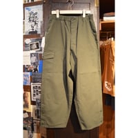 ARAN/ オーガニックコットンスラブサージCZパンツ アーミーグリーン