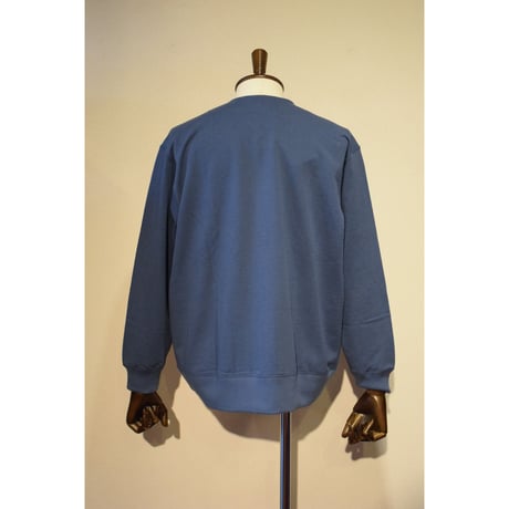 comm.arch./ Air Spinned Cotton Sweat Blouson/ DK.Cobalt