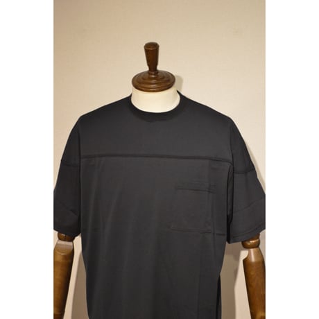 comm.arch./ Super Fine Hybrid Cotton S/S Tee/ Black Navy