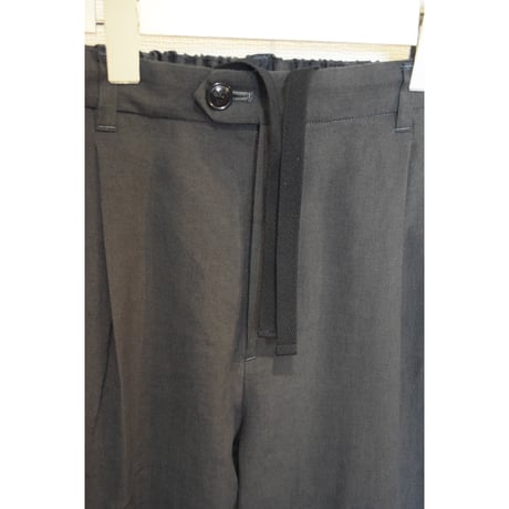 comm.arch./ Linen Cotton Poplin Trousers/ Mud Clay