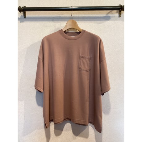 comm.arch.womens/ Tumbled Bio Wide S/S Tee/ Dk,Plum