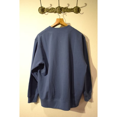 comm.arch./ Air Spinned Cotton Sweat Blouson/ DK.Cobalt