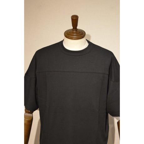 comm.arch./ Organic Double Faced S/S Tee/ Blackout