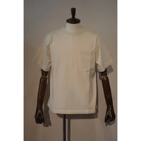 Filemelange/ALDEN エアスピン天竺ポケットTee/ ナチュラルホワイト