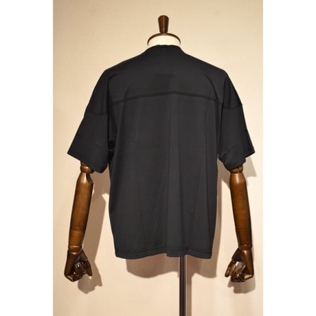 comm.arch./ Super Fine Hybrid Cotton S/S Tee/ Black Navy