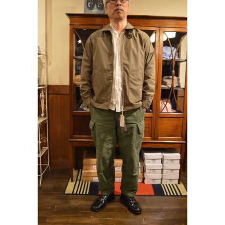 ARAN/アラン  GB BLOUSON T/C34Sウェザー モカ